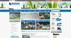 Desktop Screenshot of irimon.cz